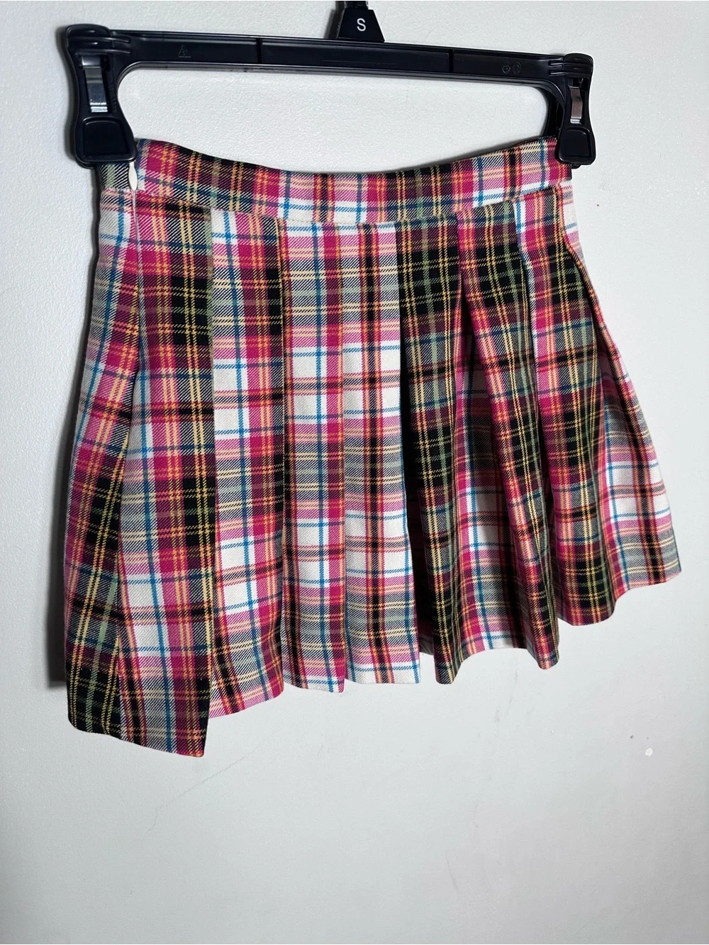 Zara Multi Plaid Pleated Skirt - Kids